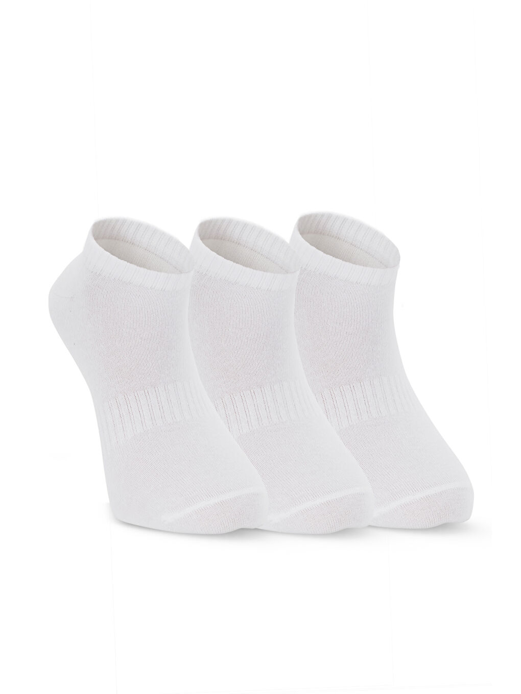 JADIRA 3 lü Erkek  Beyaz Çorap