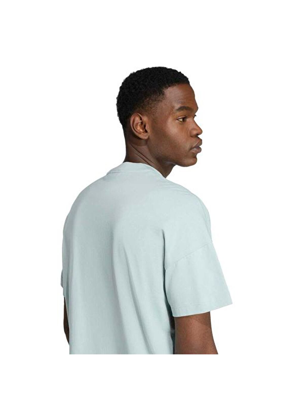 All Szn Erkek Yeşil Yuvarlak Yaka Tişört-3