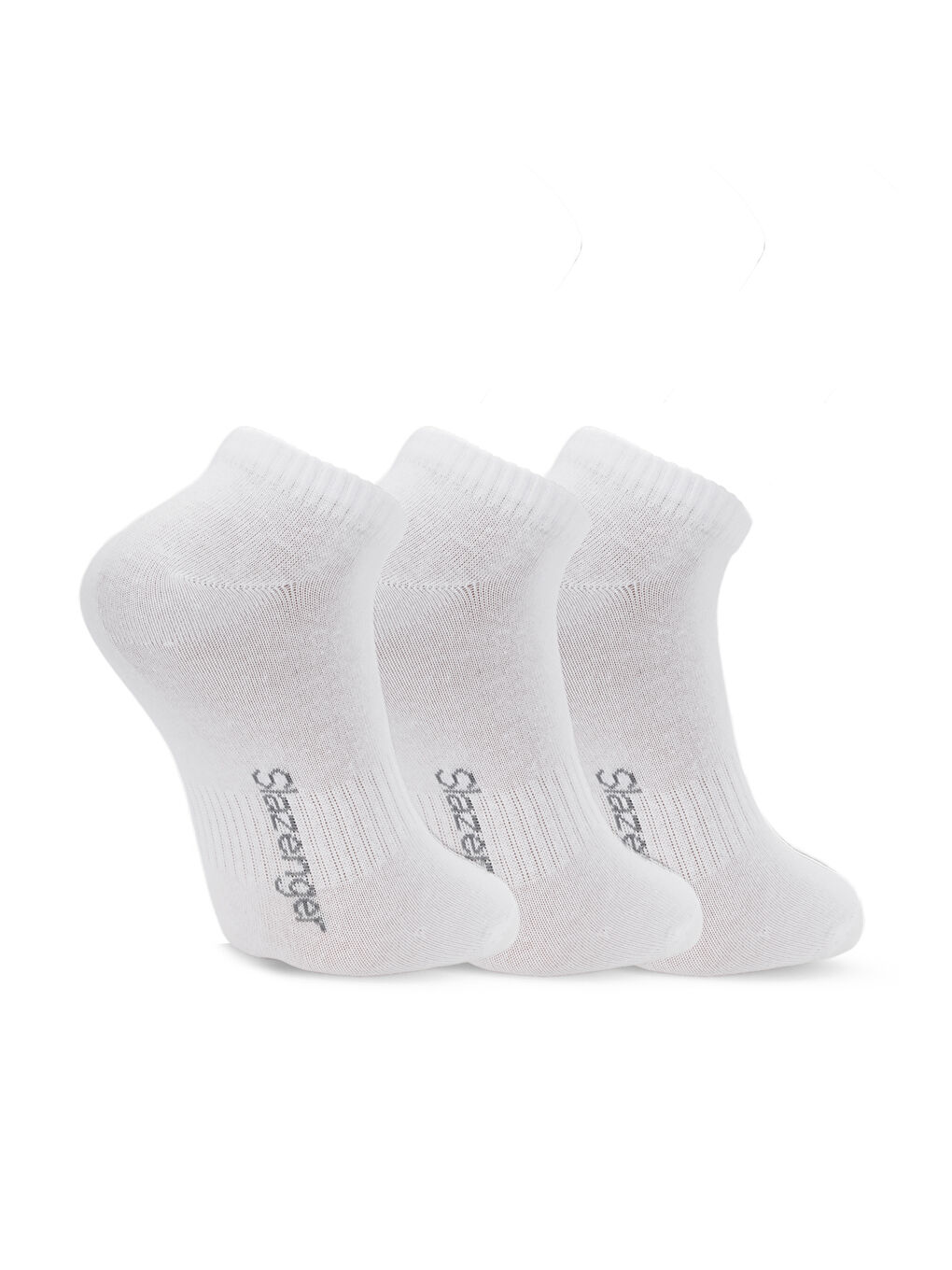JADIRA 3 lü Erkek  Beyaz Çorap-1