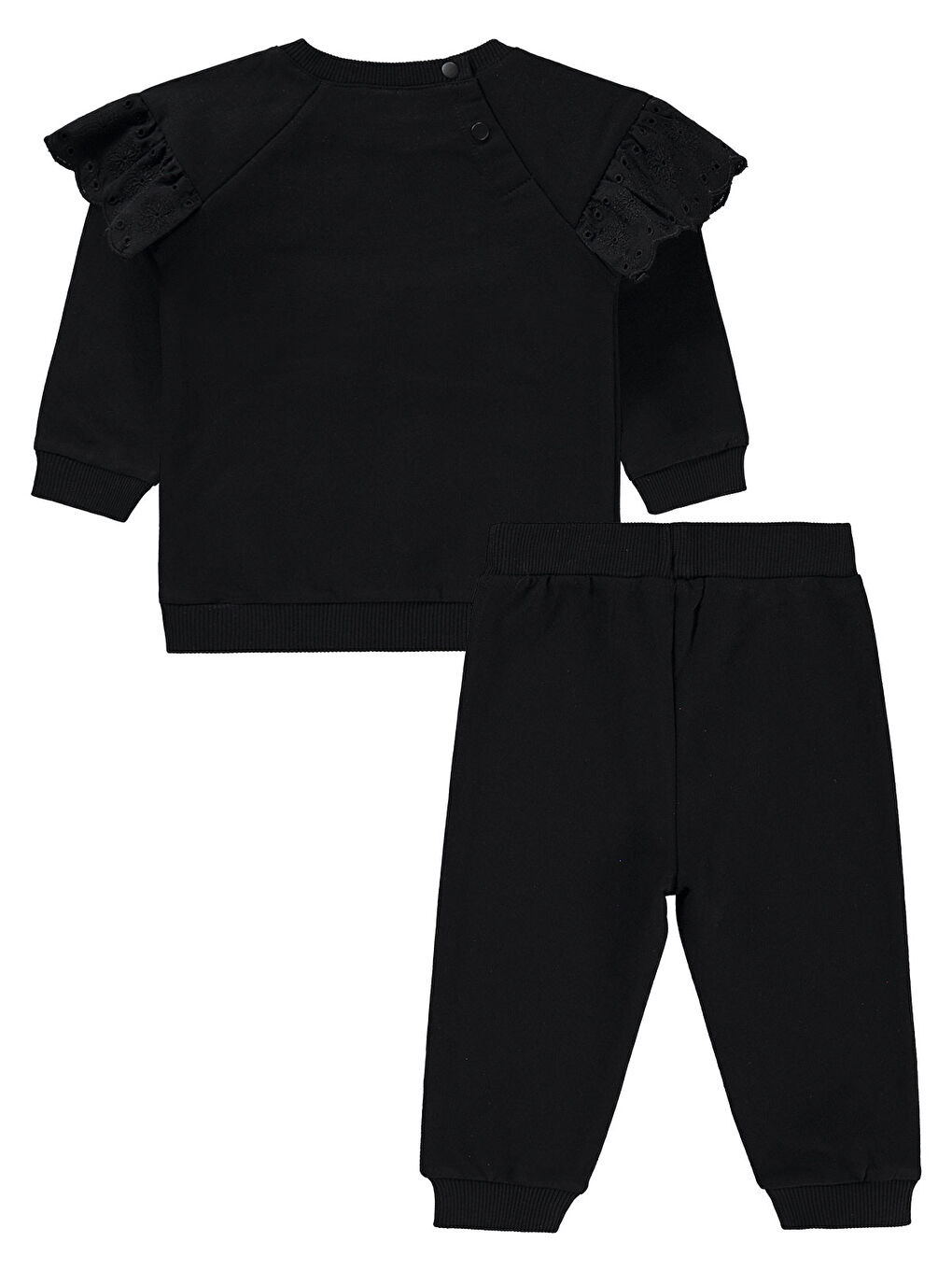 Baby Kız Bebek Takım 6-18 Ay Siyah-1
