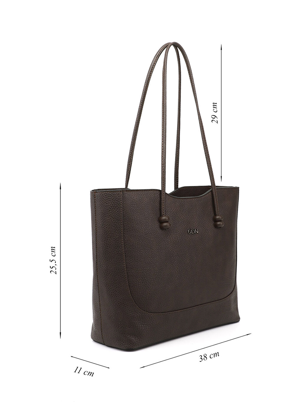 Kahverengi Kadın KAHVERENGİ Yavrulu Omuz Çantası-1