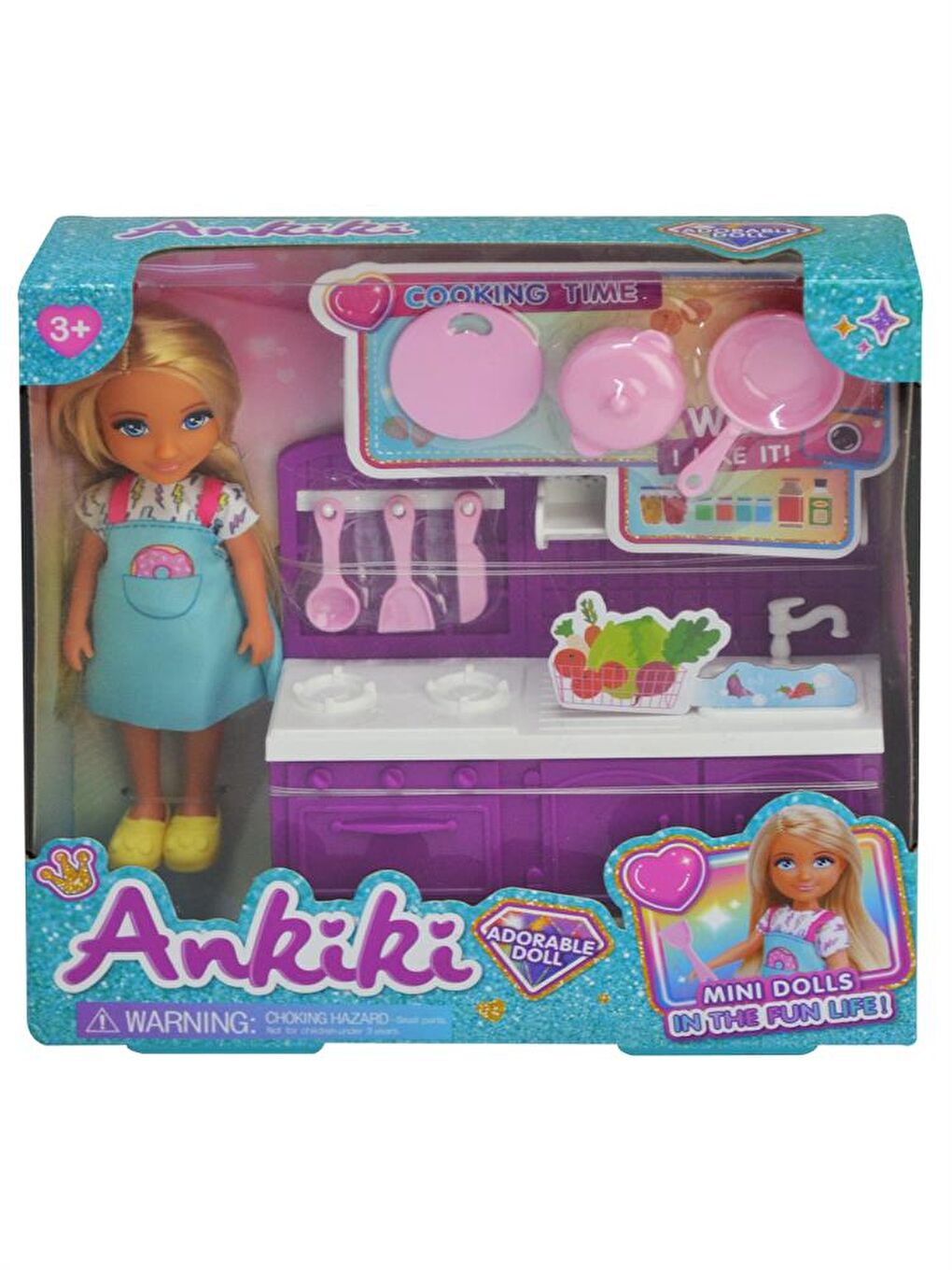 Ankiki Aşçı Bebek ve Mutfak Seti