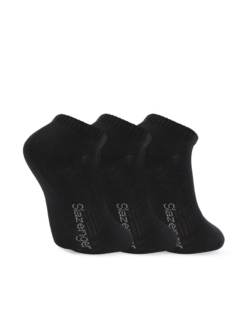 JADIRA 3 lü Erkek  Siyah Çorap-1