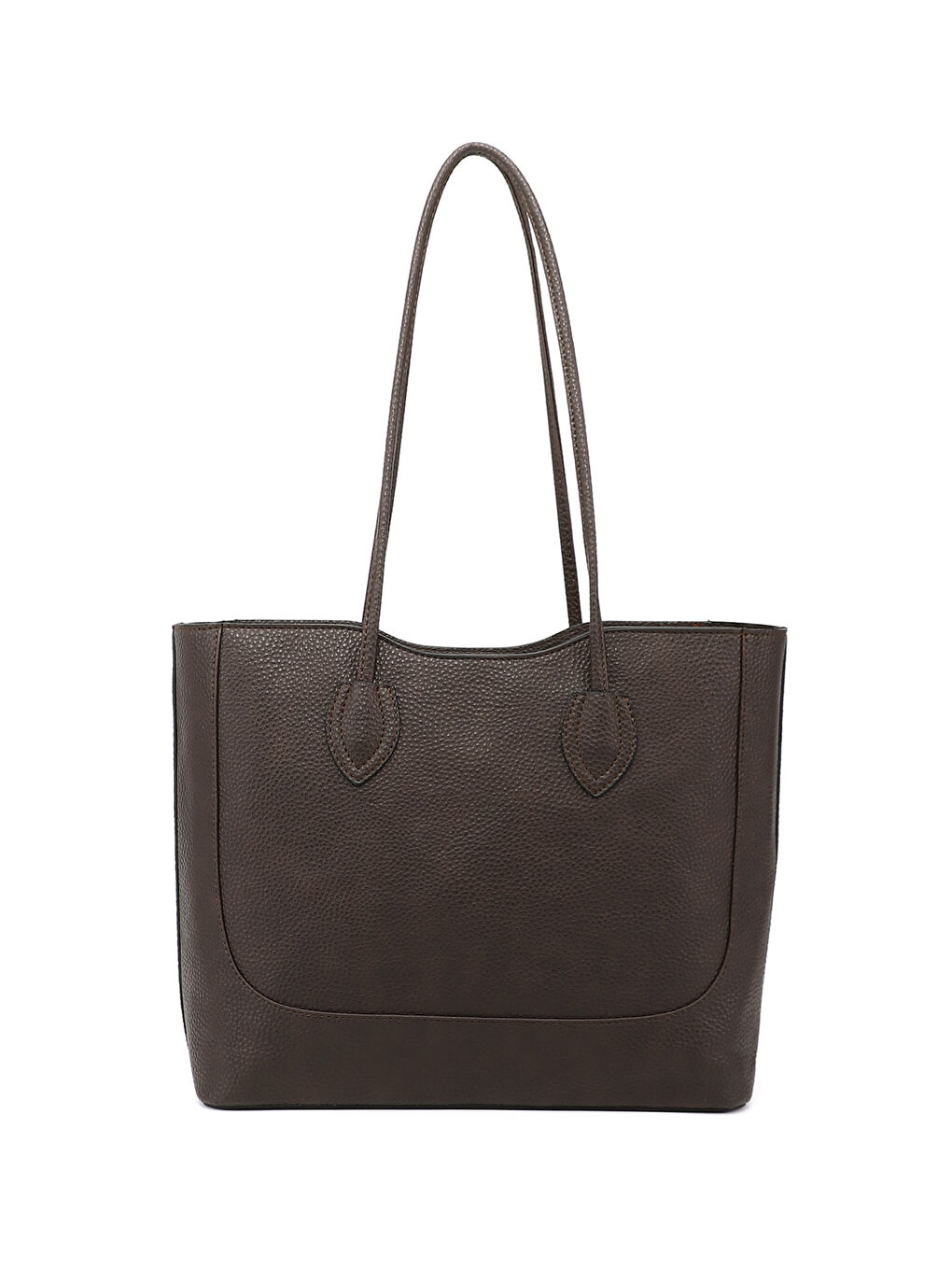 Kahverengi Kadın KAHVERENGİ Yavrulu Omuz Çantası-3