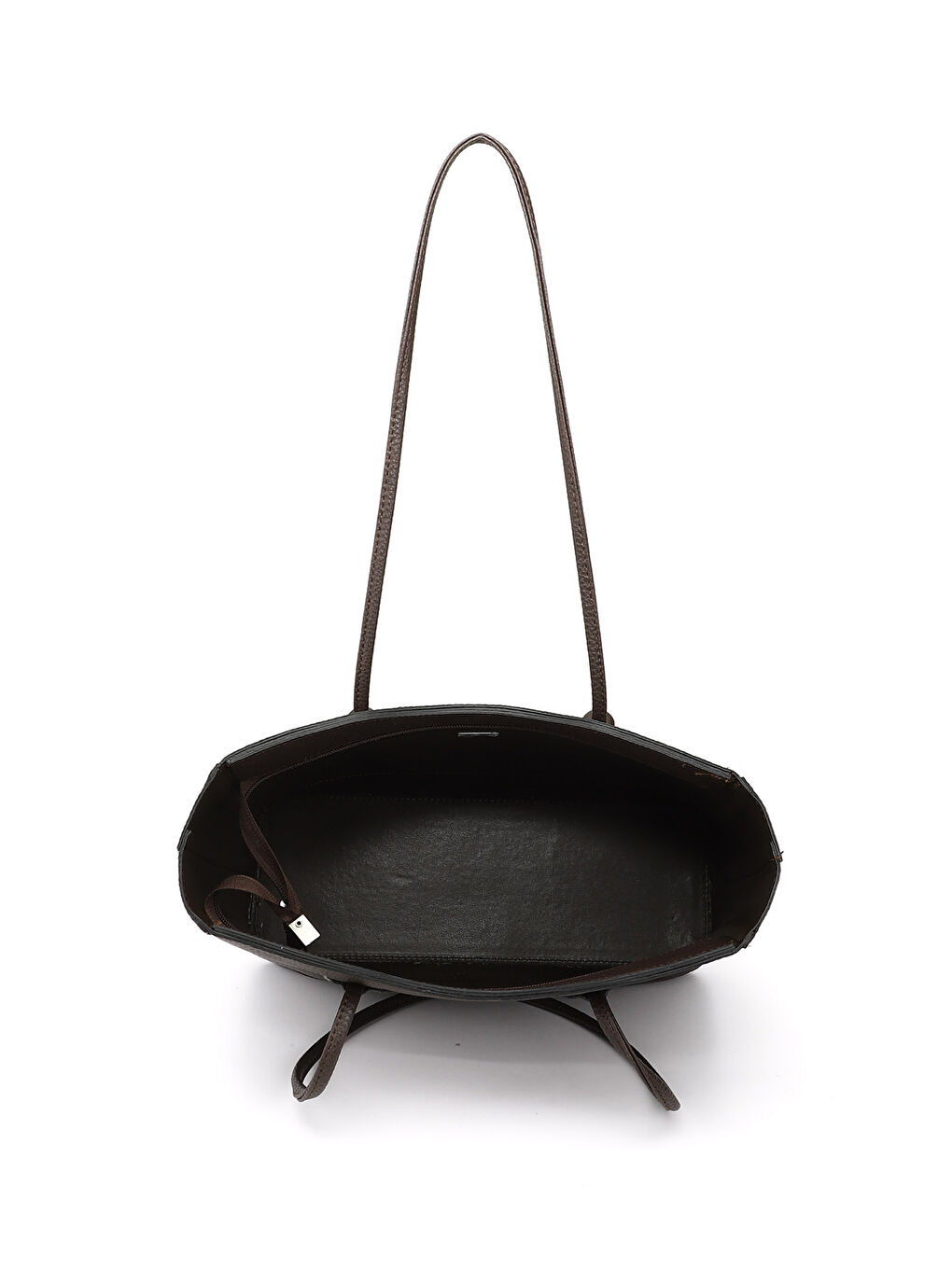 Kahverengi Kadın KAHVERENGİ Yavrulu Omuz Çantası-4