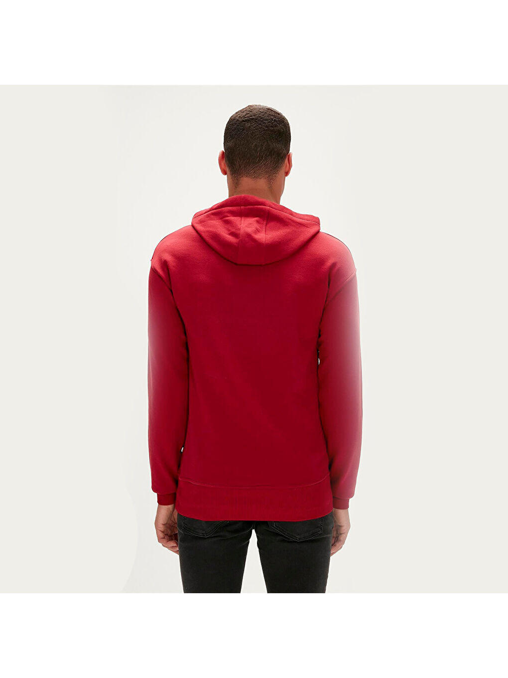 Royalty Erkek Bordo Sweatshirt-2