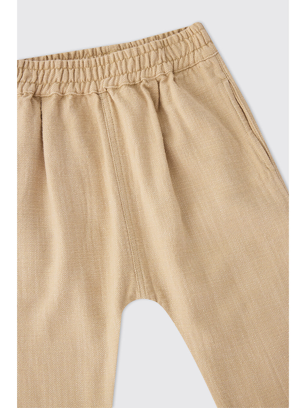 Erkek Bebek Bej Pantolon-2