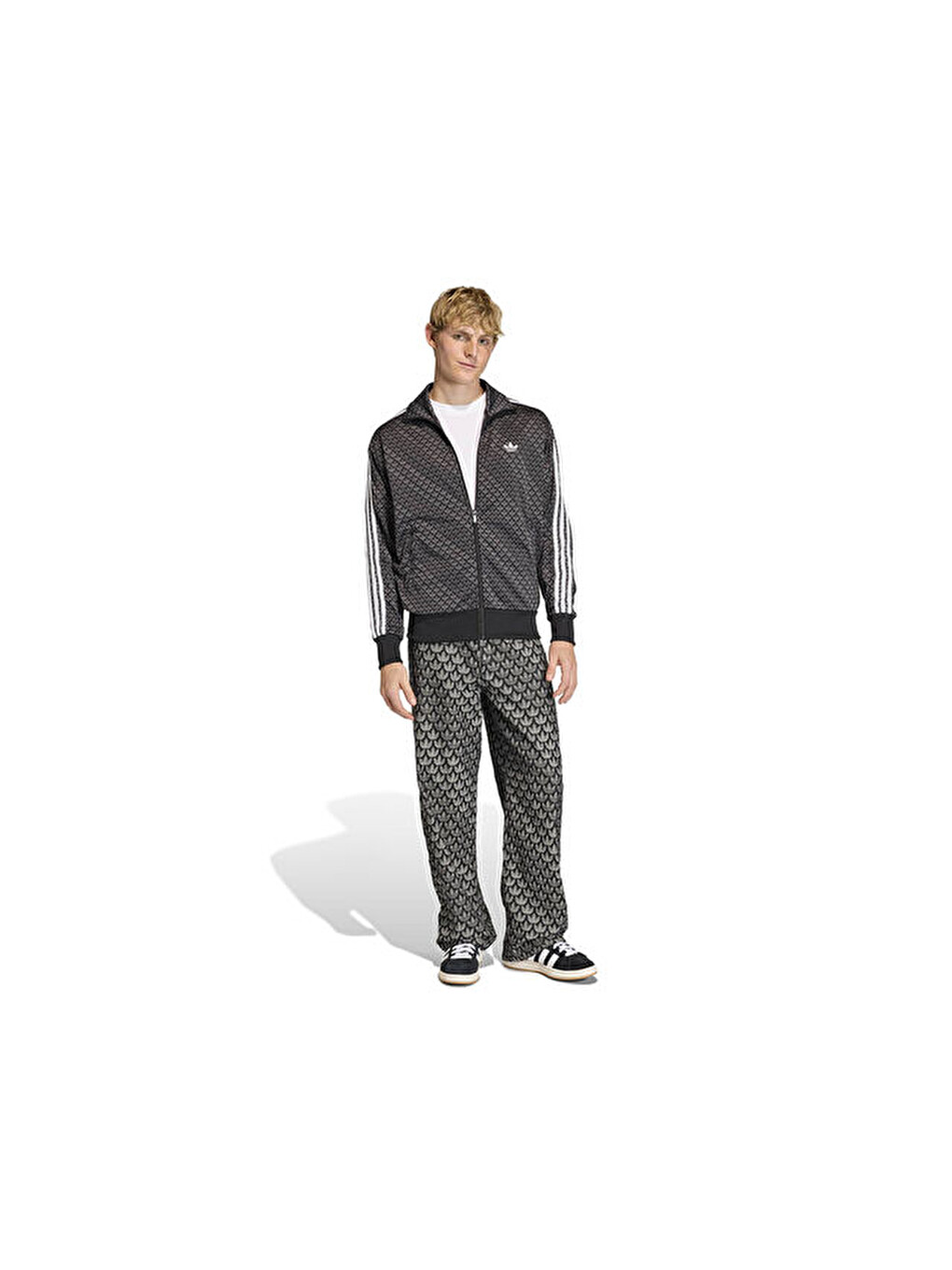 Firebird Tt Erkek Günlük Fermuarlı Sweatshirt Kc9158 Siyah-5