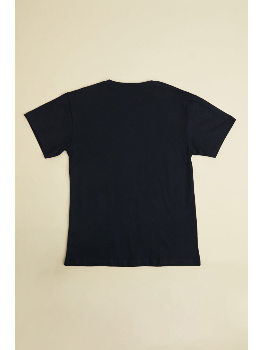 Siyah Los Angeles Ve Lale Baskılı Kız Çocuk Tişört-1