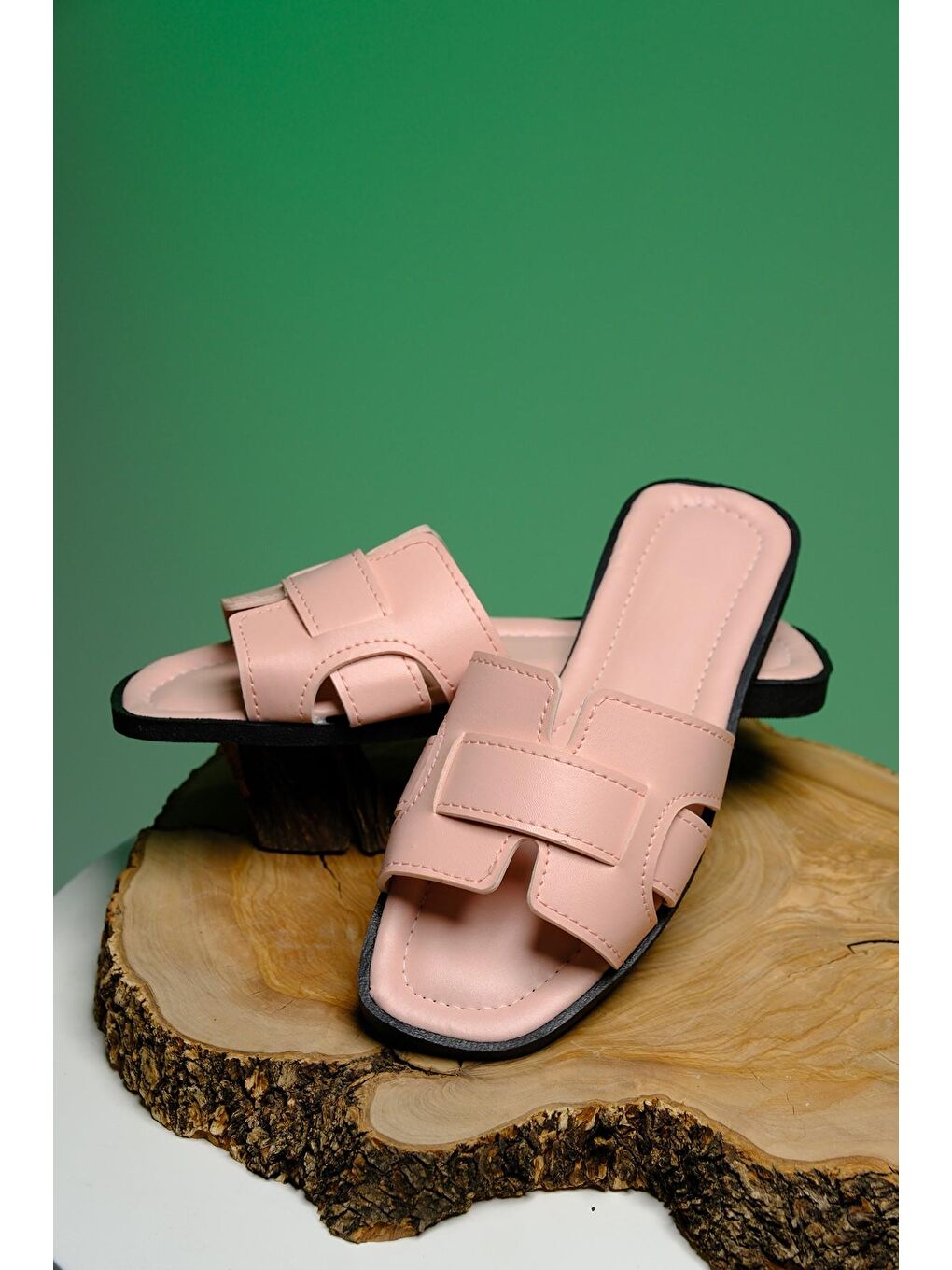 Pembe Chia Günlük Anne Genç Kadın Terlik