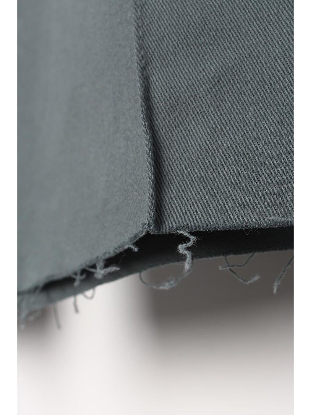 Pastel Yeşili-Pamuklu Paçası Püsküllü Nervürlü Bol Paça Pantolon-4