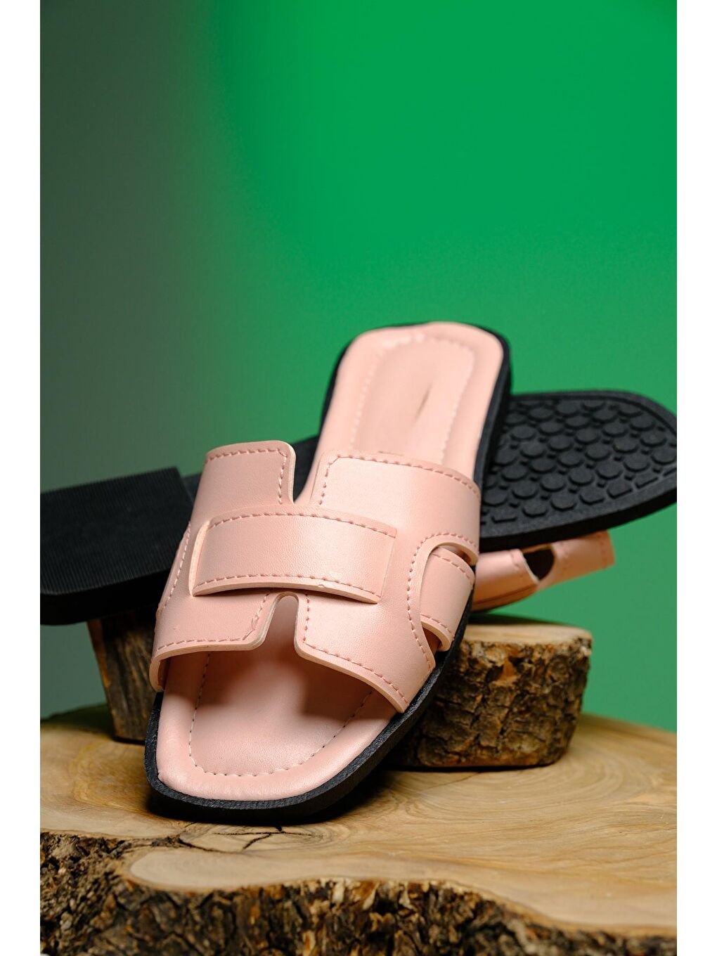 Pembe Chia Günlük Anne Genç Kadın Terlik-1