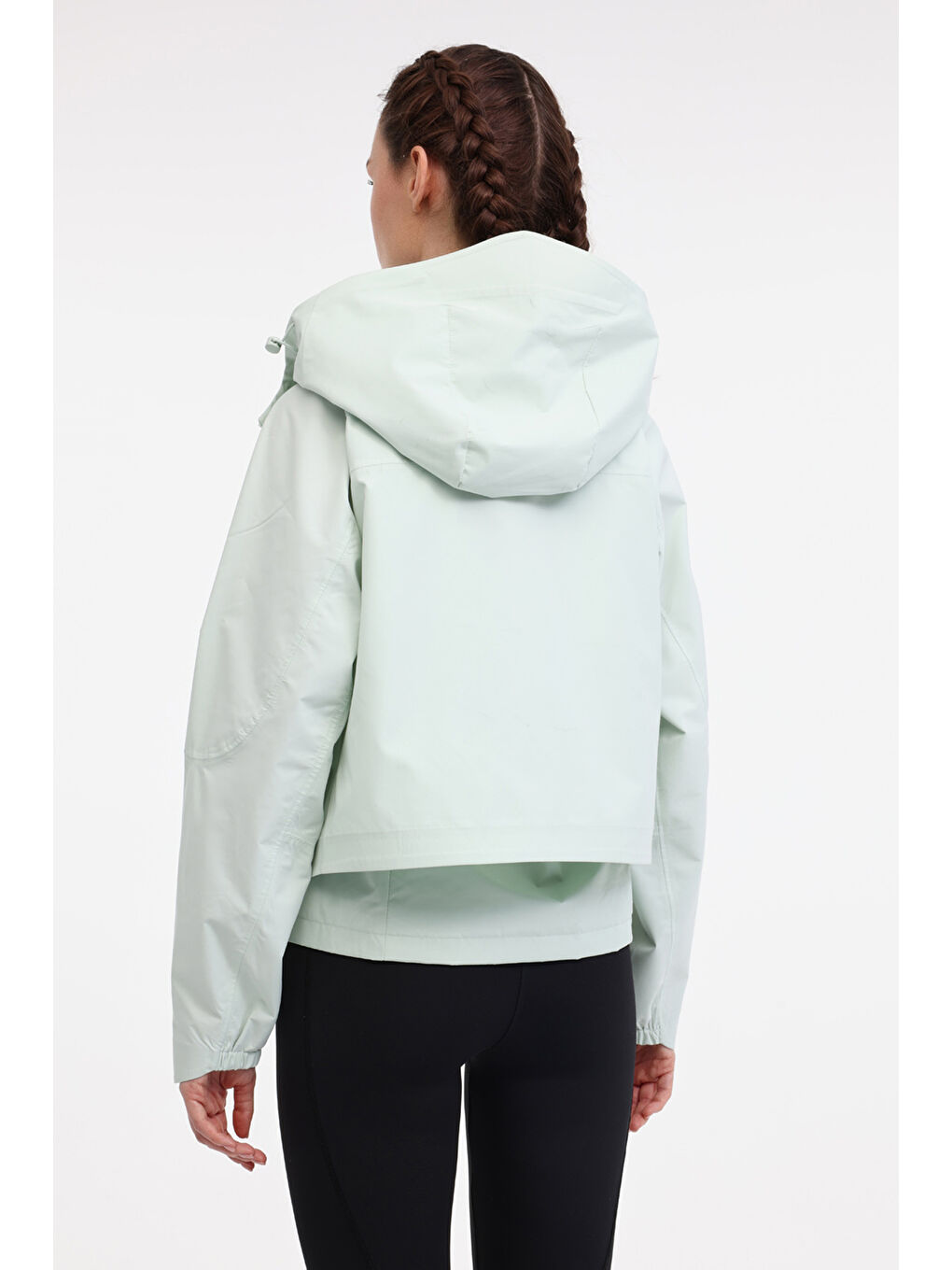 WL RUSA 17GF6-02 5FX Su Yeşili Kadın Mont-1