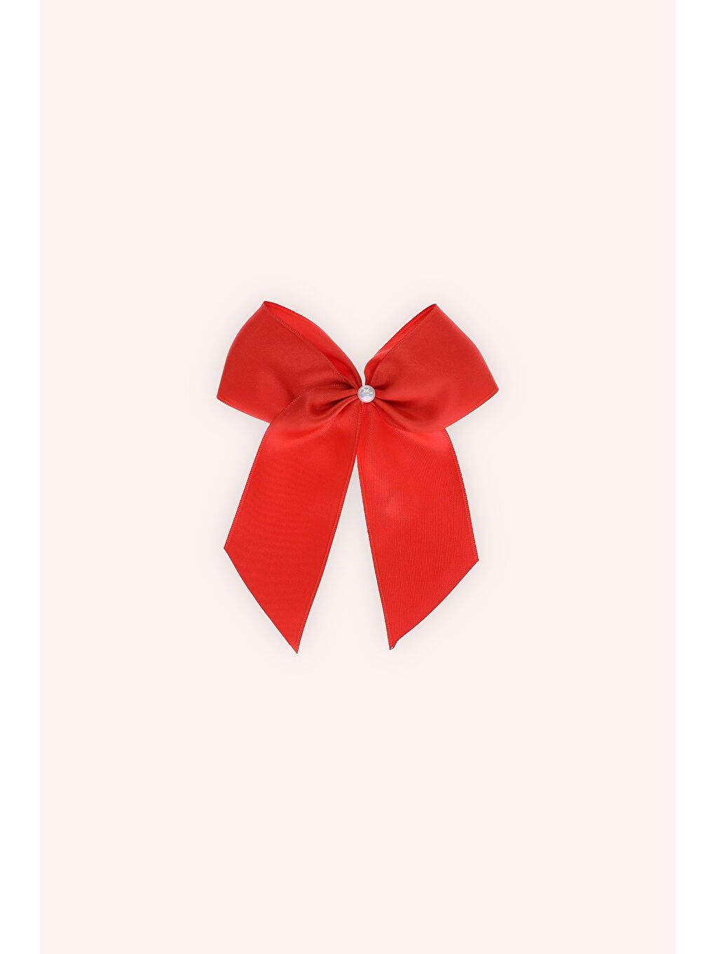 Kız Çocuk Kurdela Kırmızı Toka