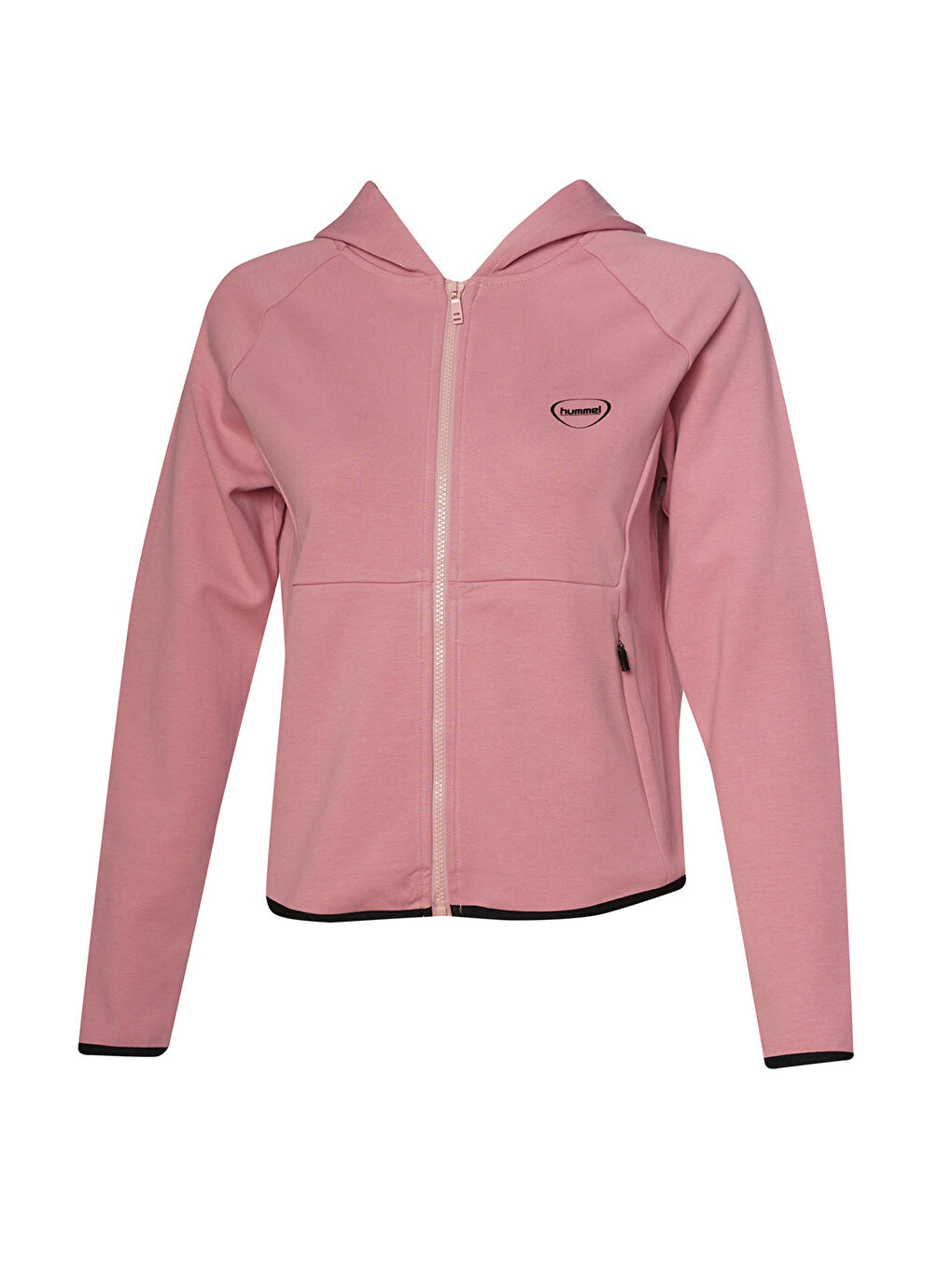 Tech Kadın Mor Kapüşonlu Ceket-1