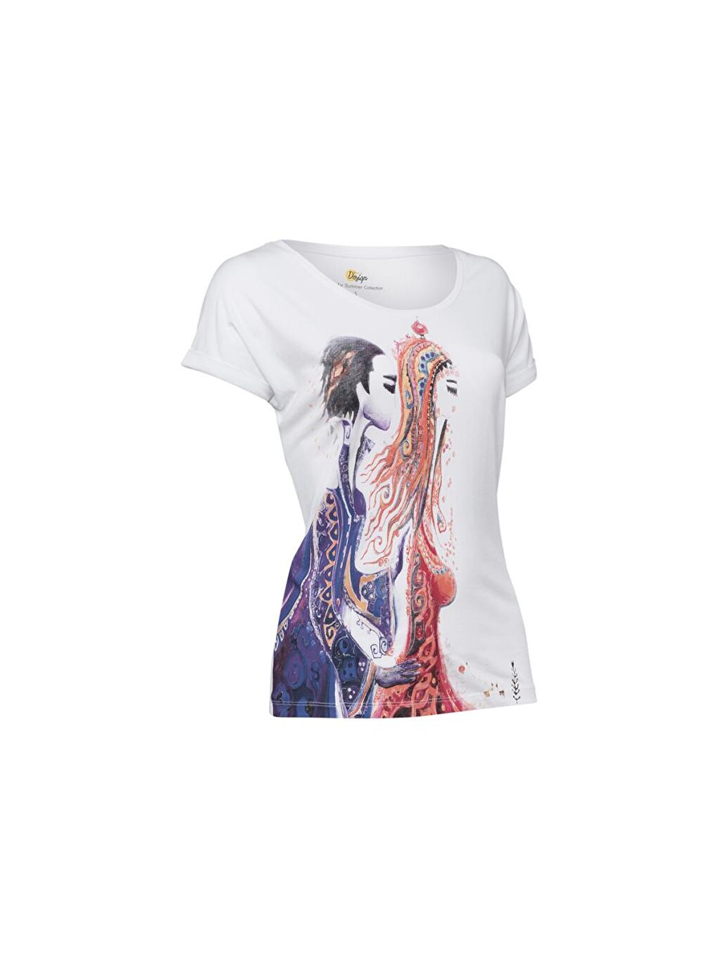 Beyaz Aşk Kadın T-Shirt-1