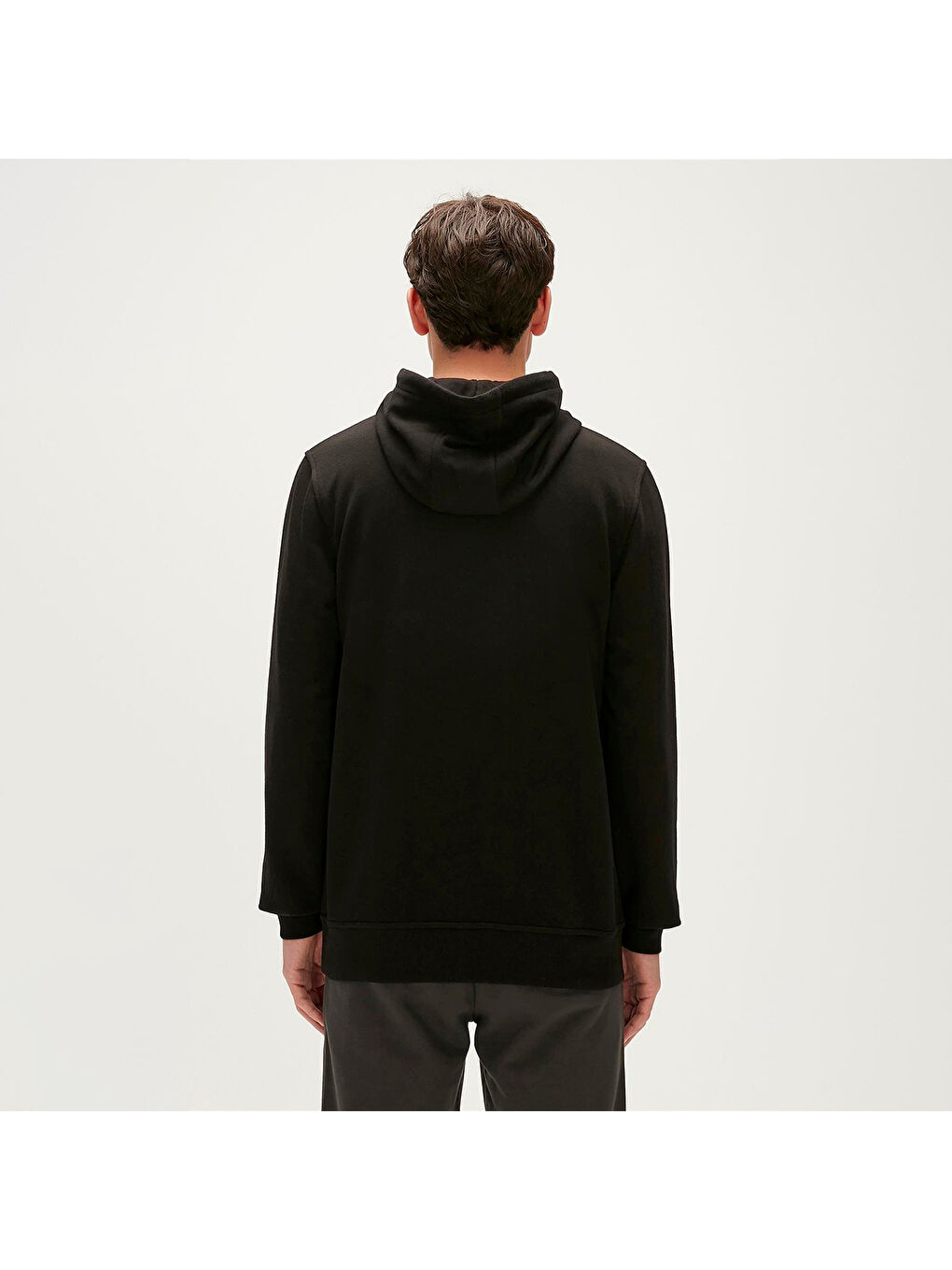 Re Born Erkek Siyah Sweatshirt-2