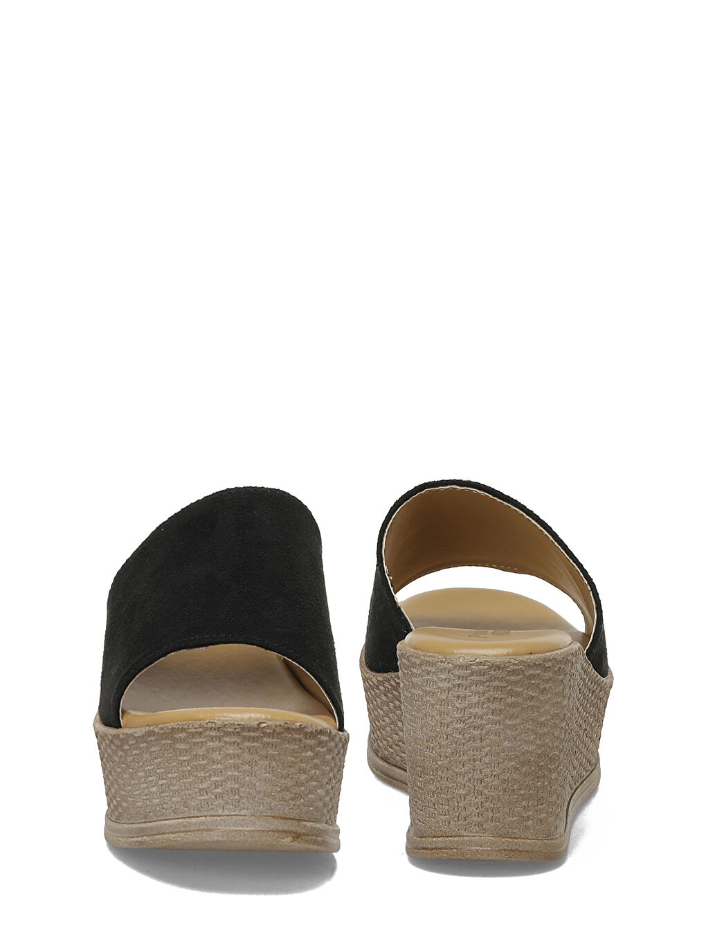 325100.Z 5FX Siyah Kadın Terlik-4