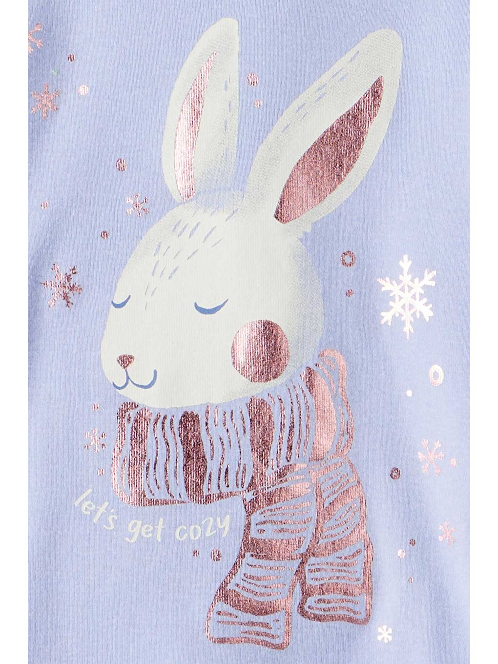 Kız Çocuk Ekru Pijama Set-1