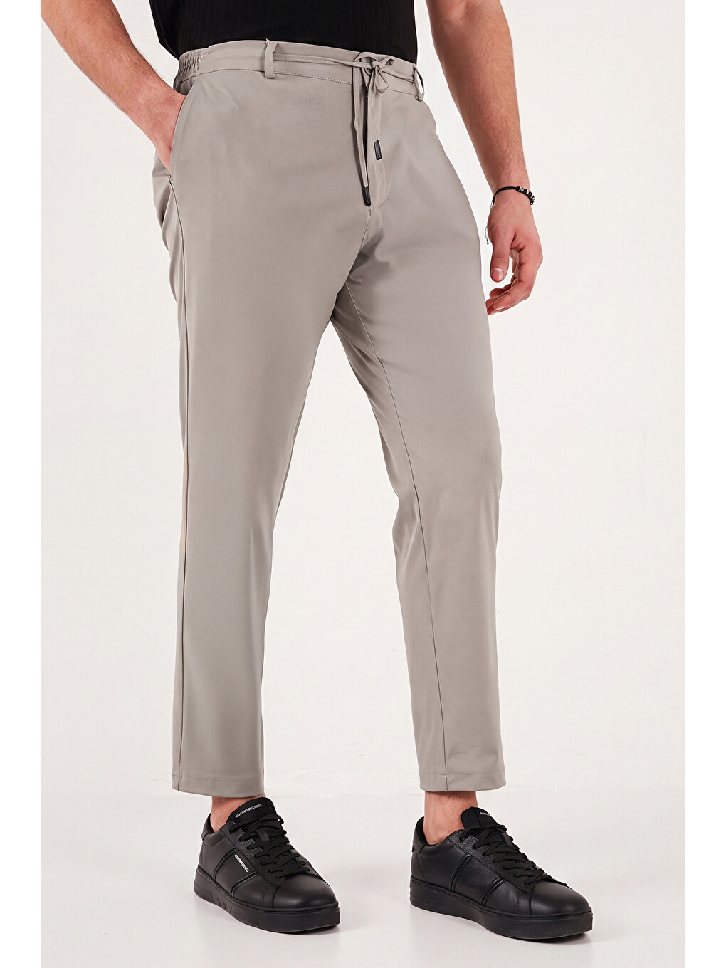 Bej Pamuklu Regular Fit Normal Bel Pantolon Cf26s615307-3