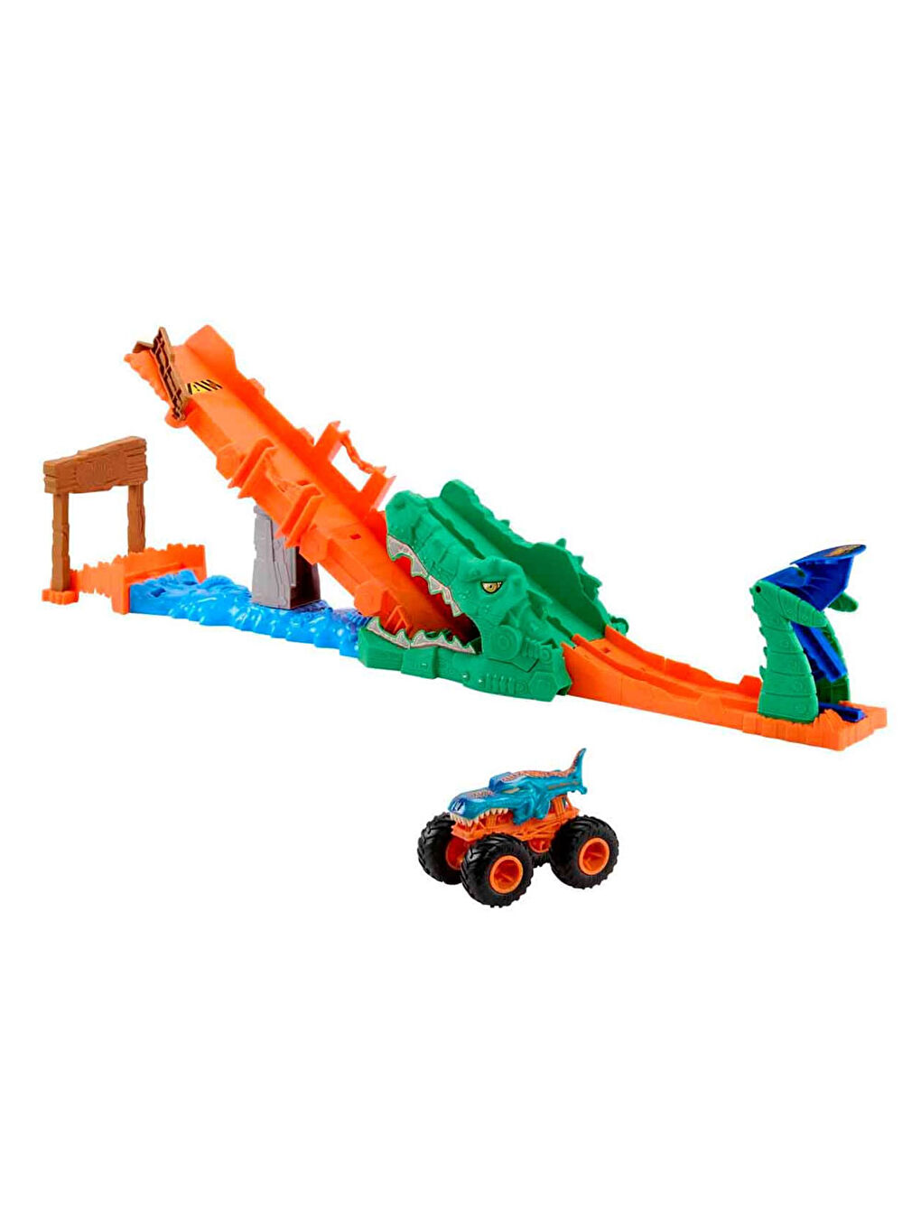 Monster Trucks Timsahı Devir Oyun Seti JJN45-2