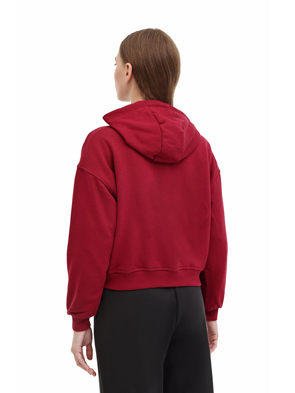 WB 18AMMY-H 5PR Bordo Kadın Eşofman Üstü-1