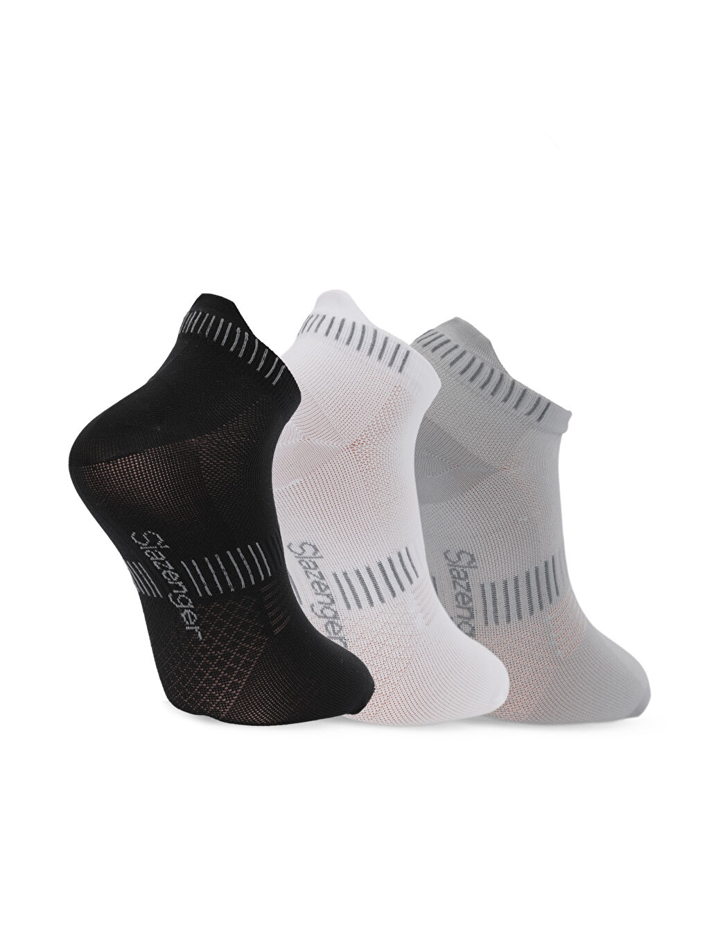 JAGGER 3 lü Erkek  Siyah / Beyaz Çorap-1