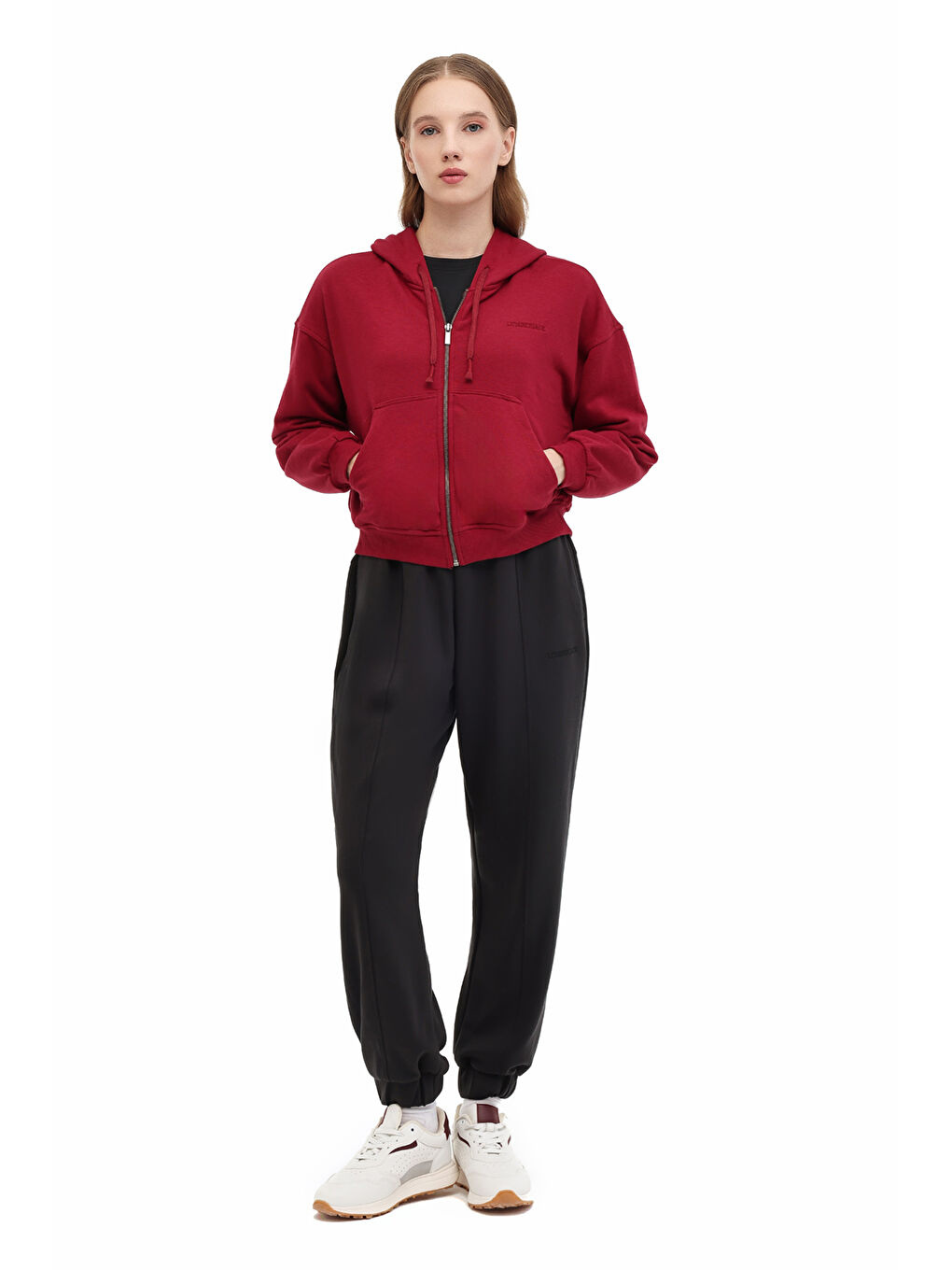 WB 18AMMY-H 5PR Bordo Kadın Eşofman Üstü-2