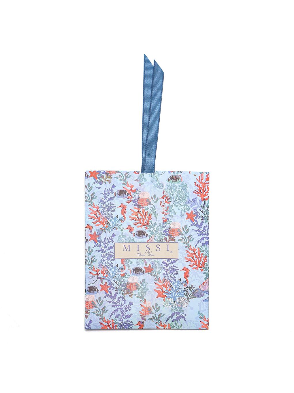 Mavi Marin Temalı Ocean Wawe Kokulu Zarf Seti- 3 Adet