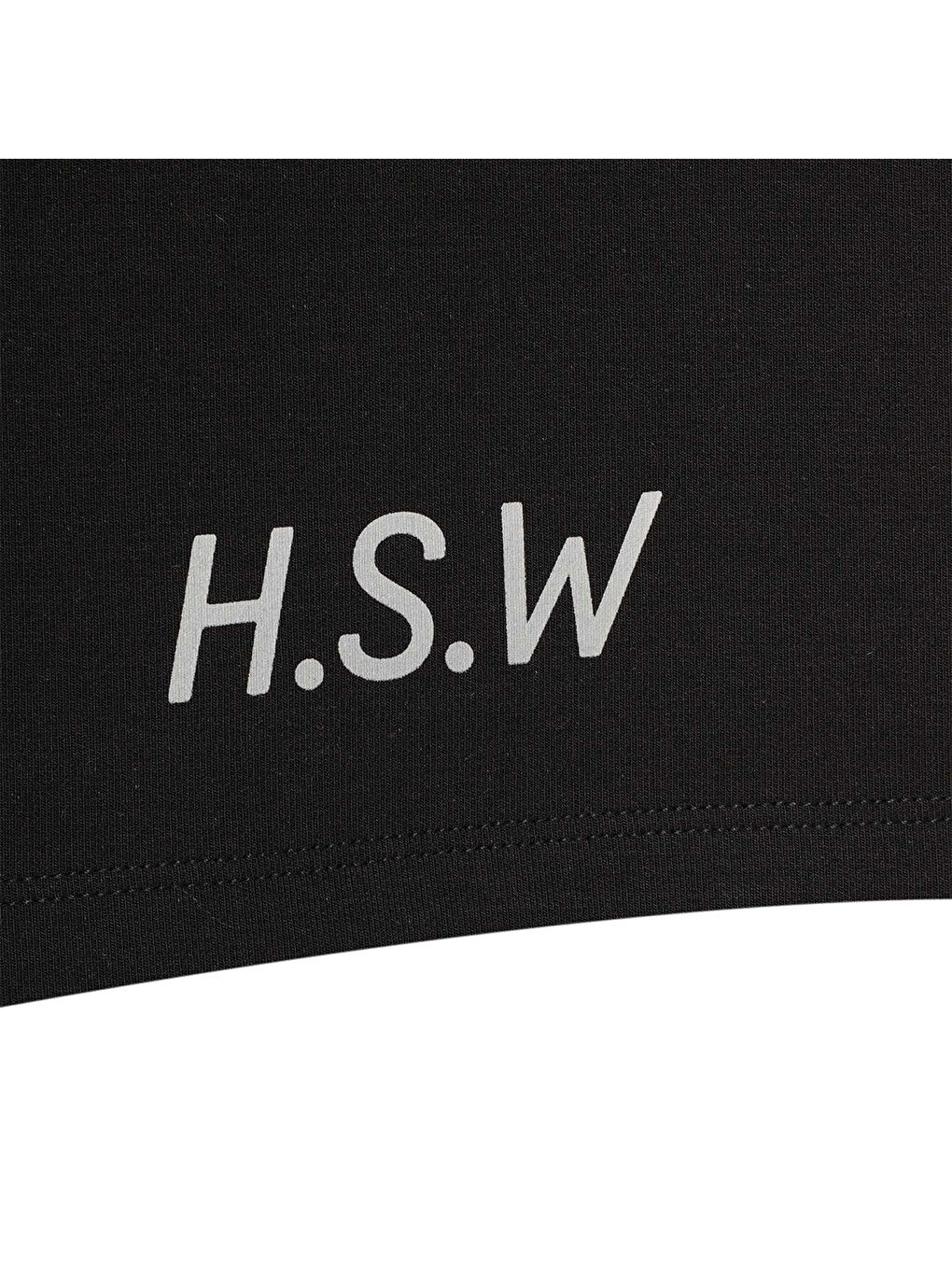 Tech Kadın Siyah Bisiklet Yaka Sweatshirt-3