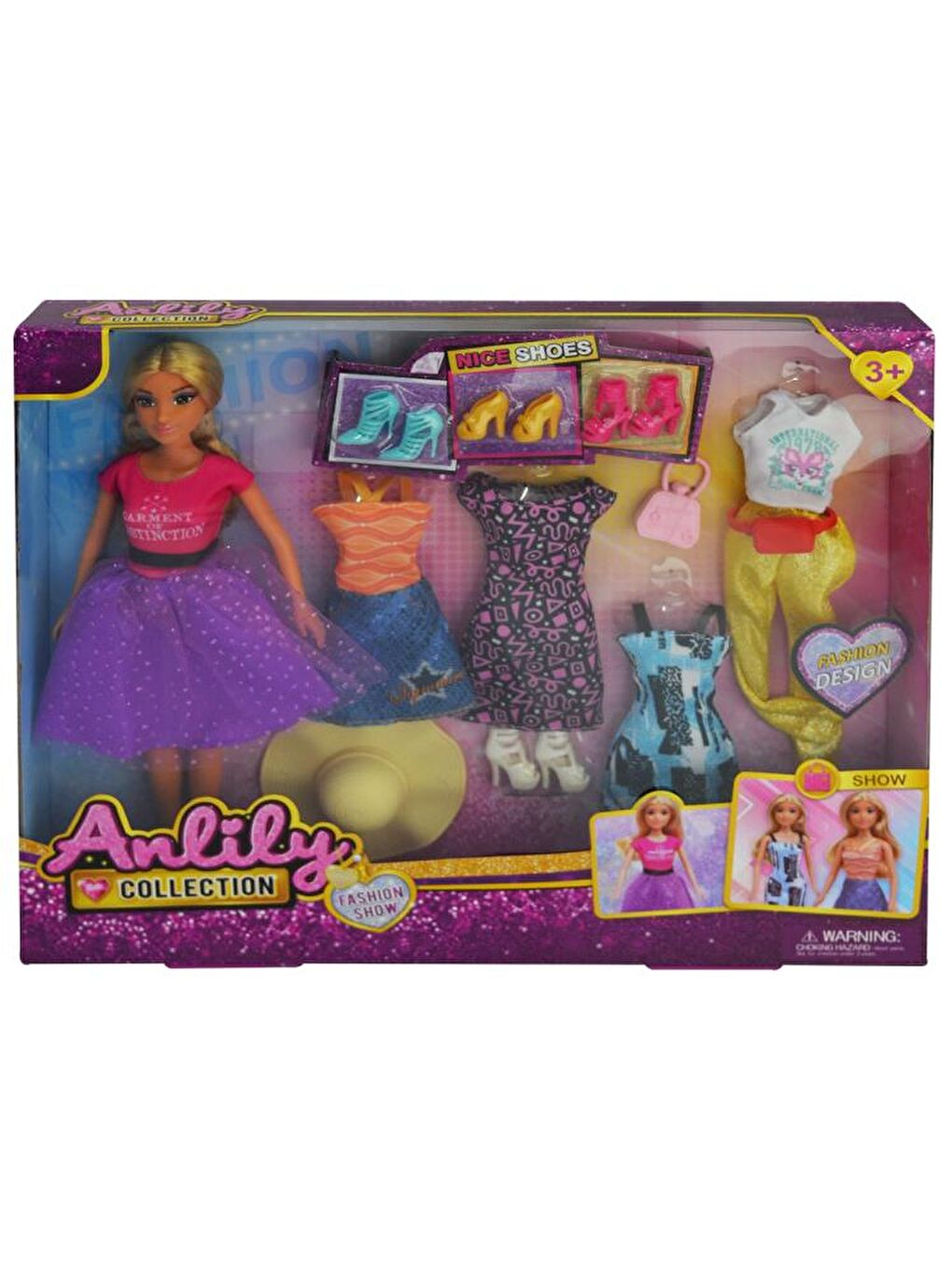 Anlıly Gardırop Set