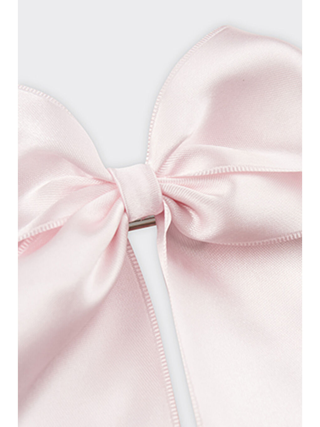 Pembe Kız Çocuk Kurdela Pudra Toka-2