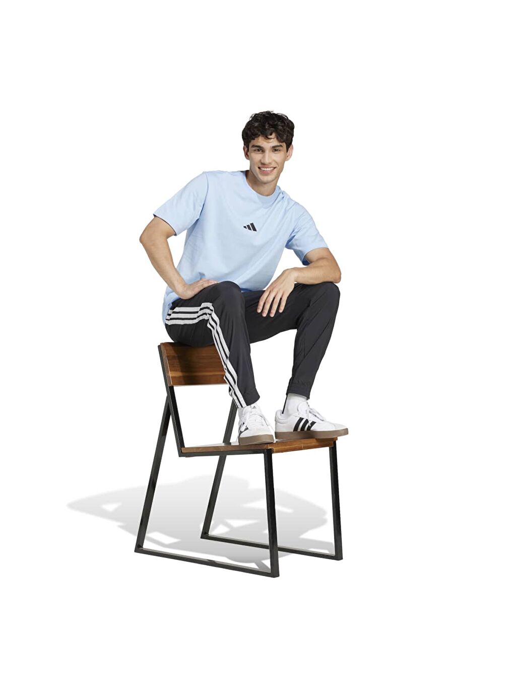 3 Stripes Wv Tc Pt Erkek Siyah Eşofman Altı-1