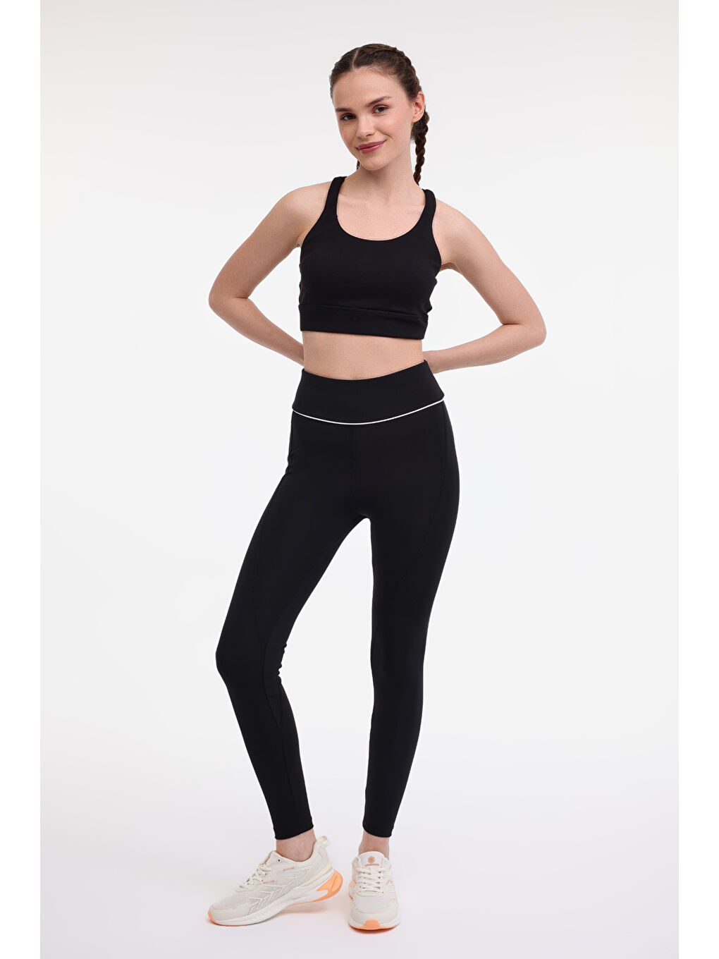 WL IRENA 26MS443 5FX Siyah Kadın Tayt-2