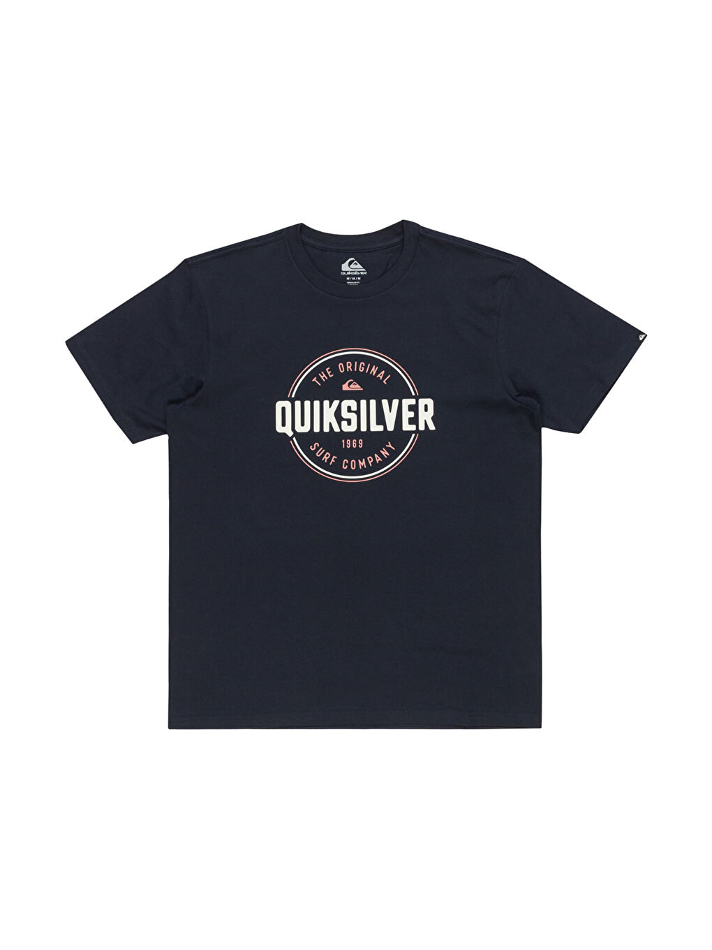 Lacivert Circle Up Erkek Mavi Tişört-4