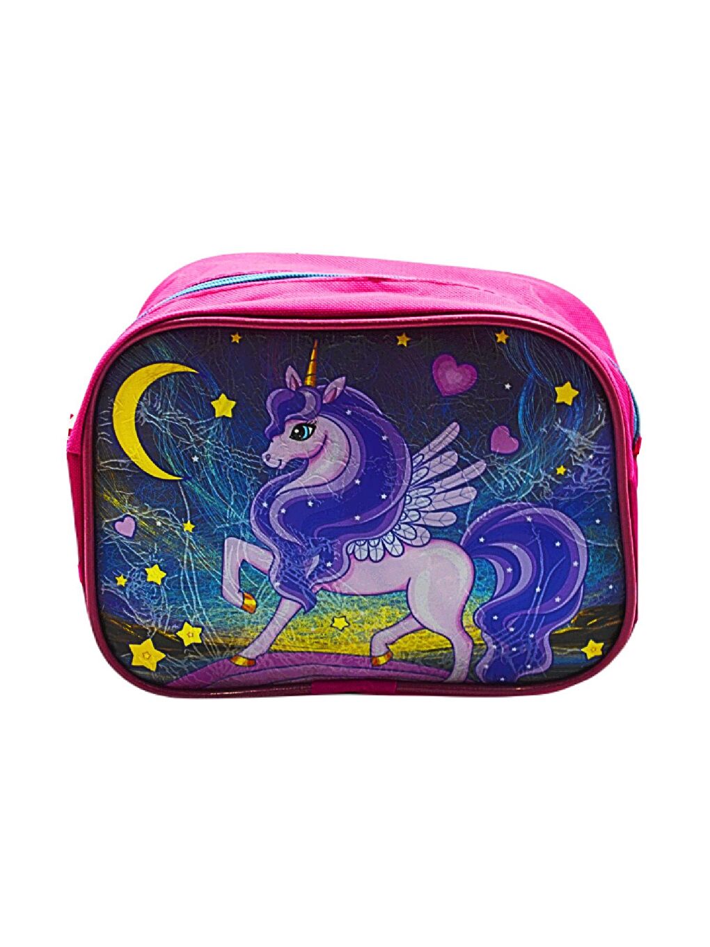 2 Bölmeli İlkokul Okul Sırt Çantası Ve Beslenme Çantası Pembe KOD 1308-5