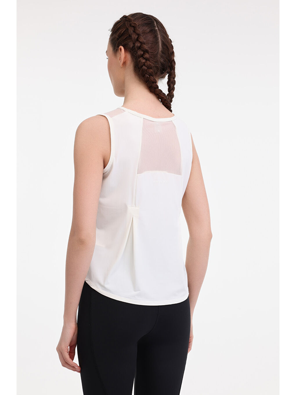 WL BORID 10BKK66 5FX Beyaz Kadın Atlet-1