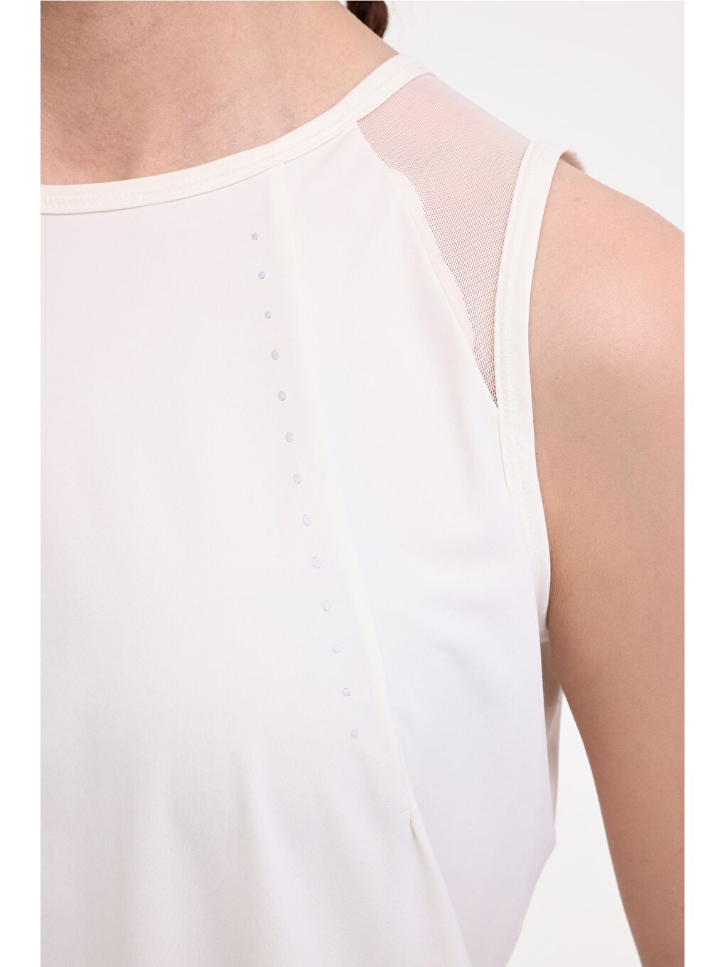 WL BORID 10BKK66 5FX Beyaz Kadın Atlet-3