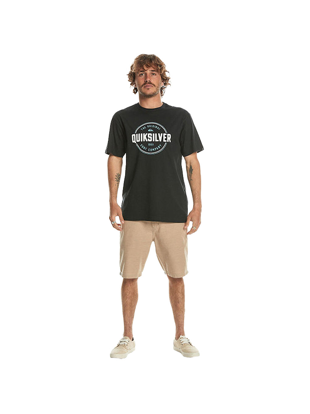 Circle Up Erkek Siyah Tişört-2