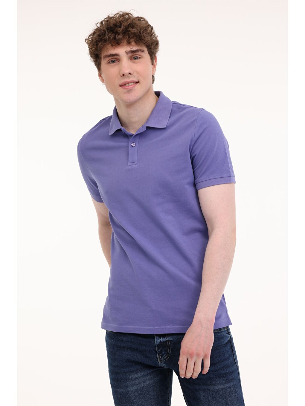 MB PAM 12SN328 5FX Mor Erkek Kısa Kol T-Shirt