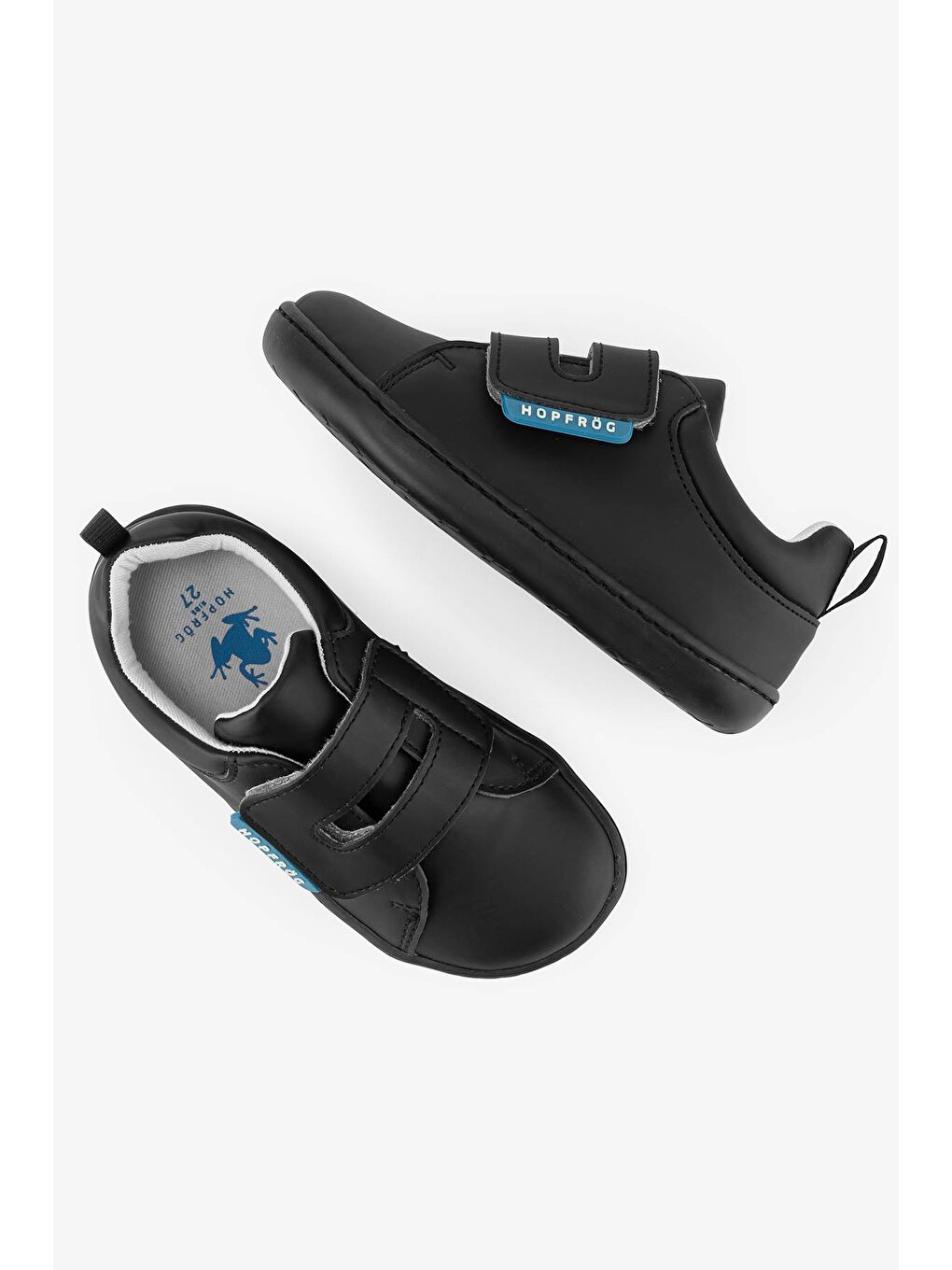 Smart Walker Casual Süper Mat Siyah Barefoot Çocuk Ayakkabı