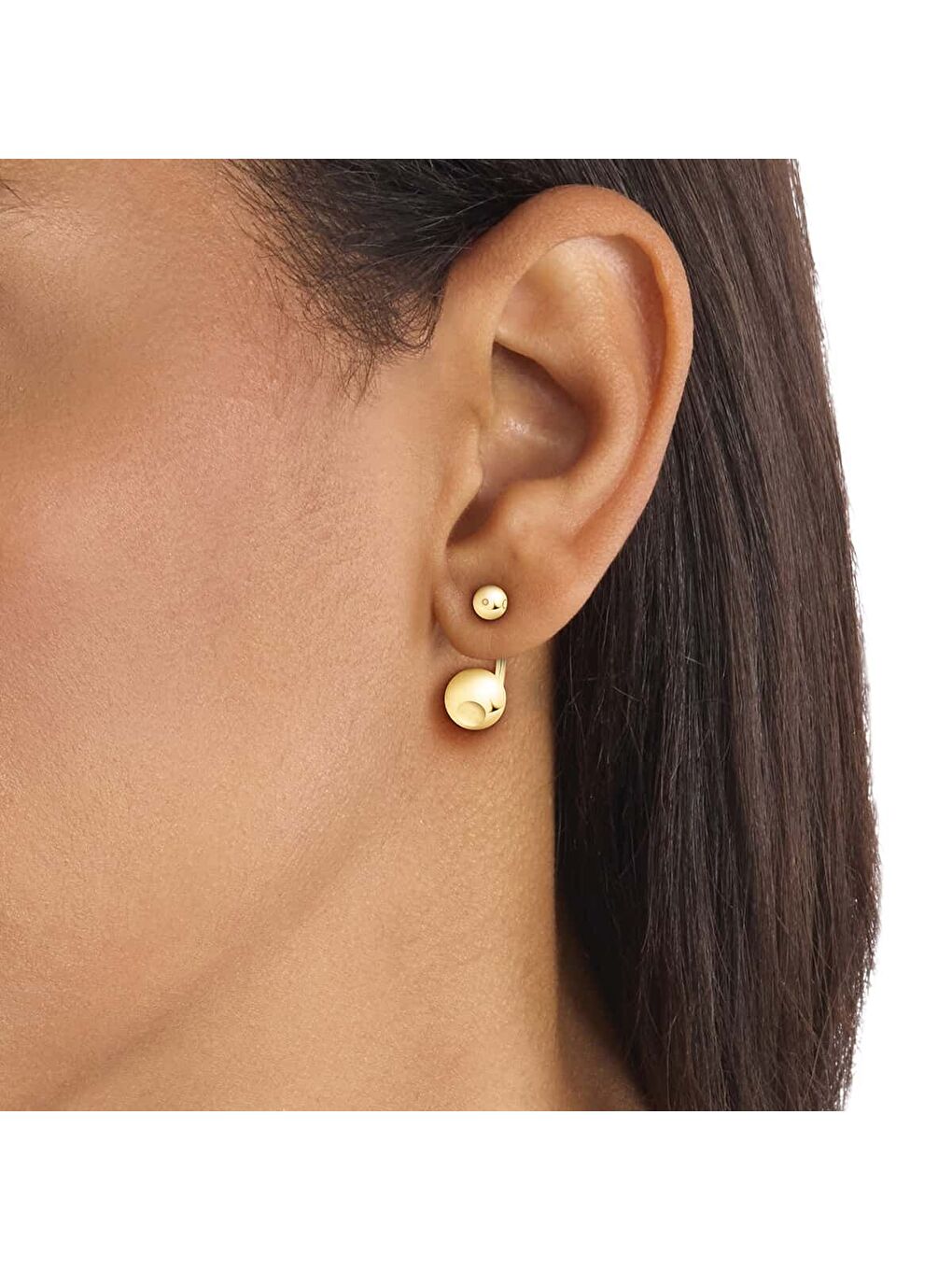 Sarı CKJ35000789 Kadın Küpe-2