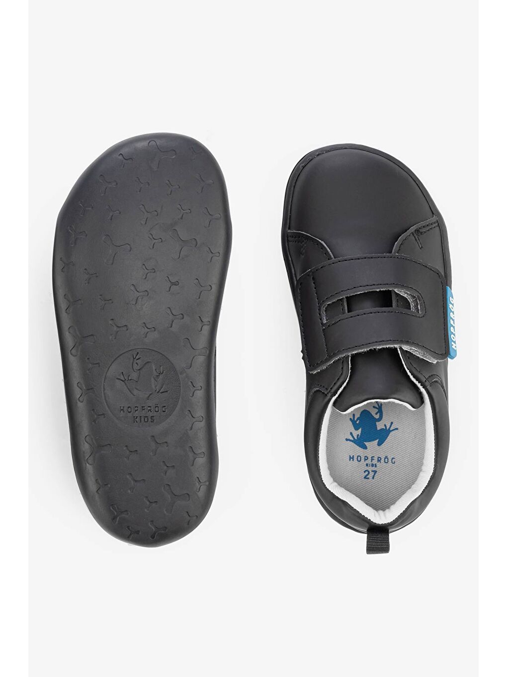 Smart Walker Casual Süper Mat Siyah Barefoot Çocuk Ayakkabı-5