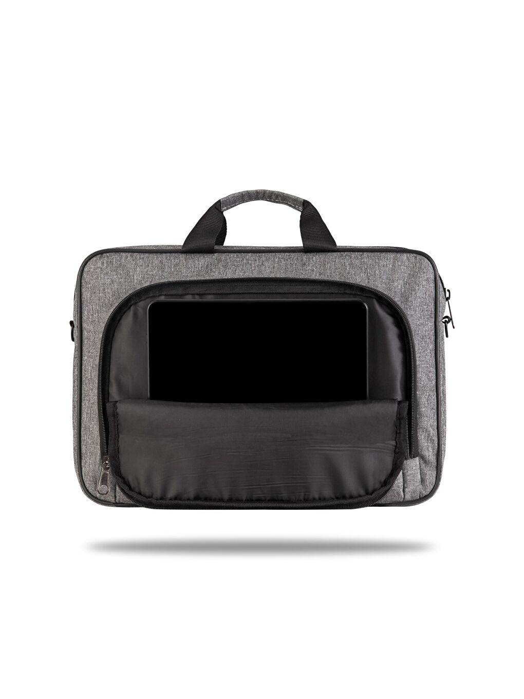 Gri Mila ML-T304 Business Serisi 15.6" Su Geçirmez Kumaş Ve Fermuar ,laptop,notebook Çantası-4