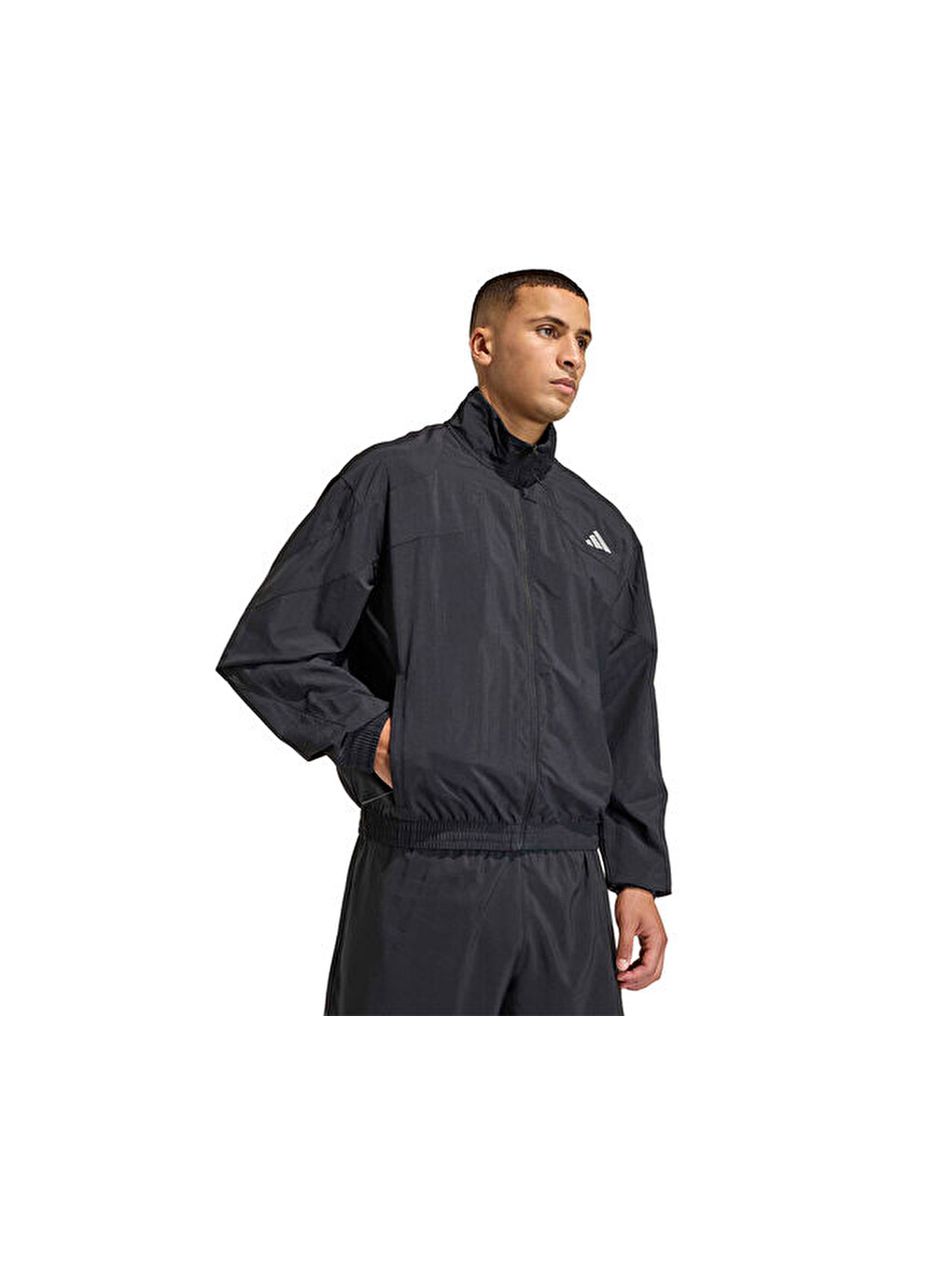 Adi365 C Jkt M Erkek Koşu Ceketi Ka0329 Siyah-2