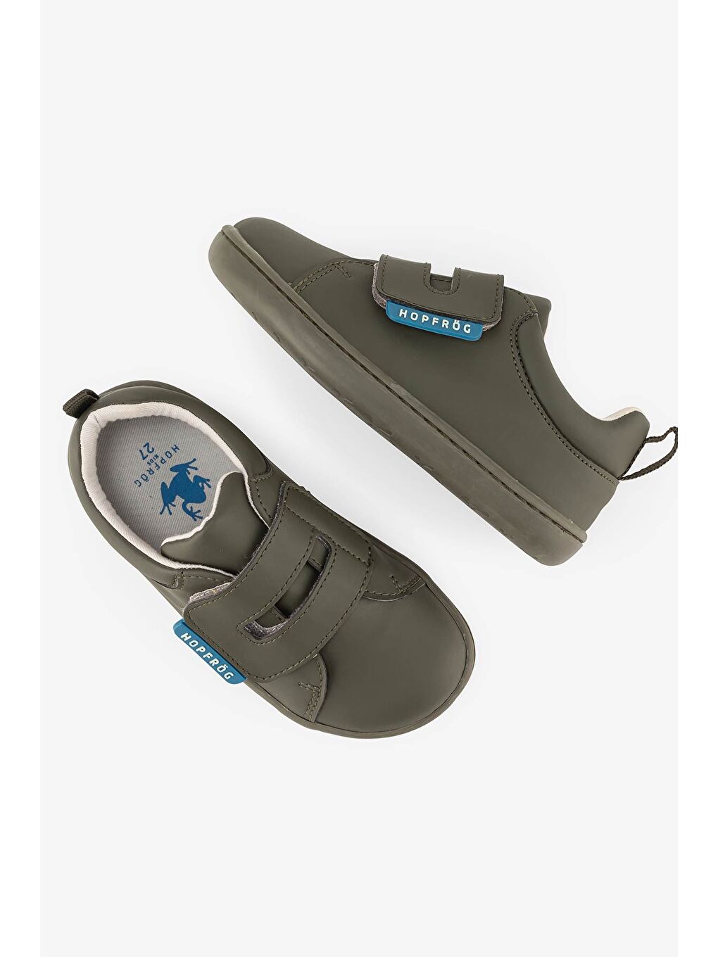 Smart Walker Casual Süper Mat Haki Barefoot Çocuk Ayakkabı