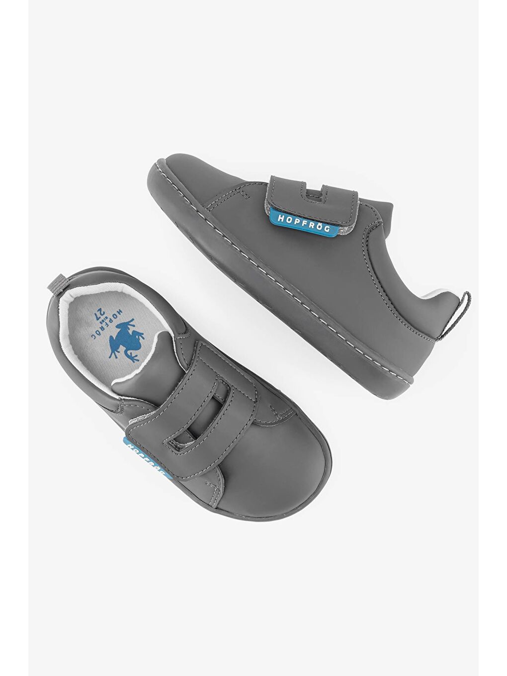 Smart Walker Casual Süper Mat Gri Barefoot Çocuk Ayakkabı