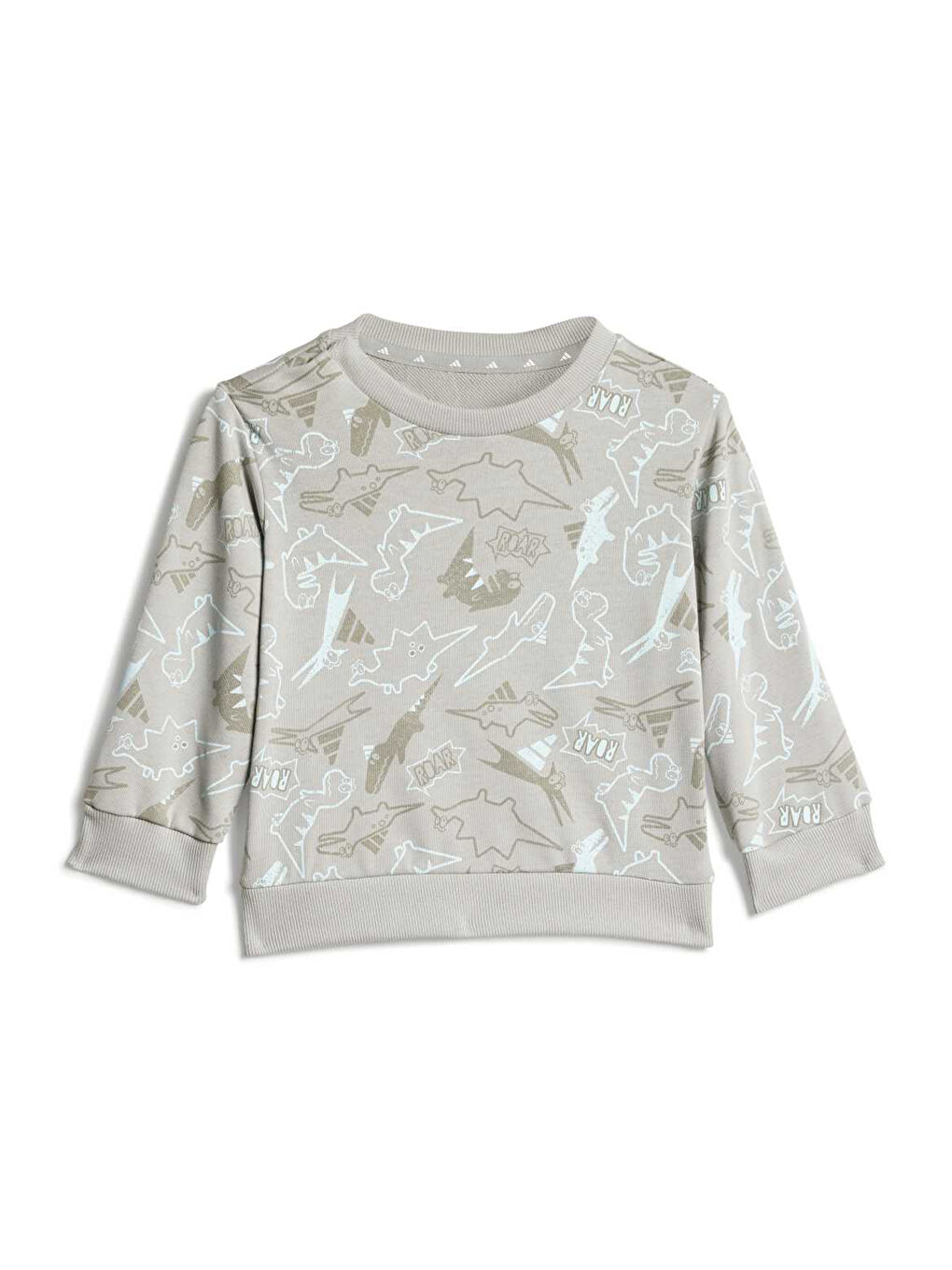 Adiraptor Bebek Bej Bisiklet Yaka Eşofman Takımı-1