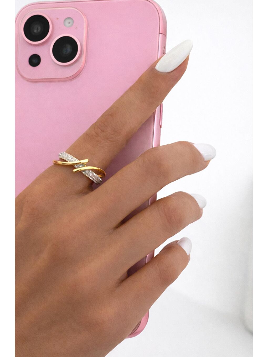 Gri Zirkon Taşlı VIP Yüzük-1