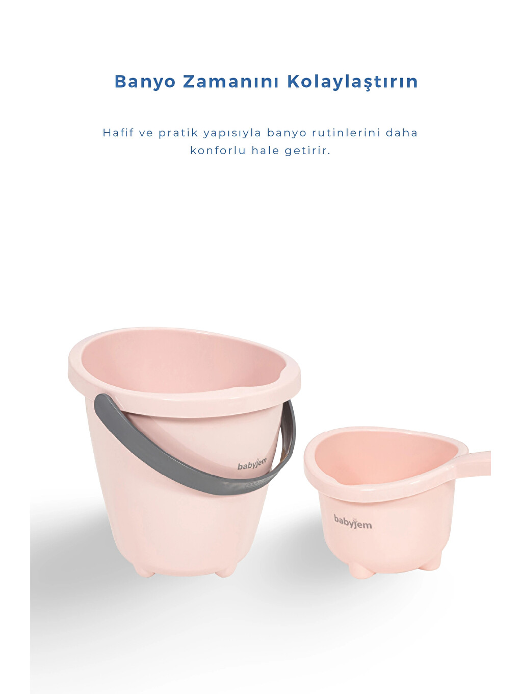 Elegant Kova & Maşrapa Set Pembe-1